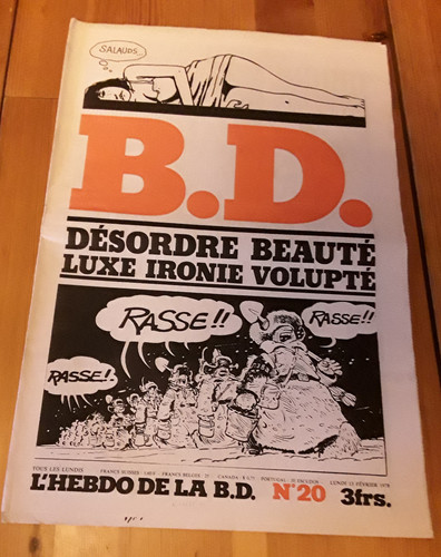 Hebdo la bd - bd, n°20