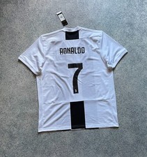 Maillot de football domicile Juventus 2018-2019 Adidas Ronaldo taille XL