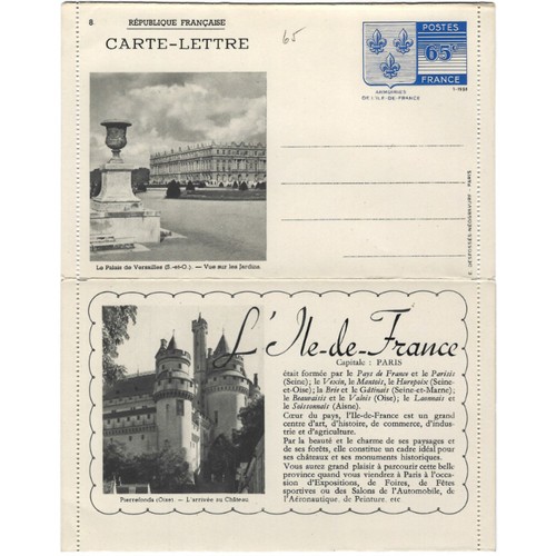 Carte lettre commémorative - carte-lettre,