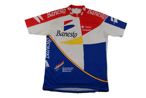 Maillot vélo rétro banesto - maillot,