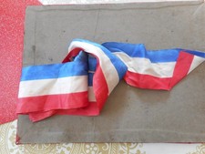 GRANDE LONGUEUR POUR ECHARPE TRICOLORE DE MAIRE 1918/1940