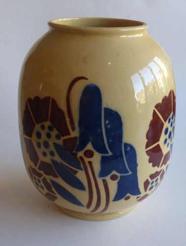 Vase faïence lunéville - vase,