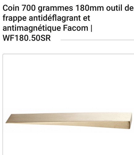 Coin 700gr 180mm outil - coin,