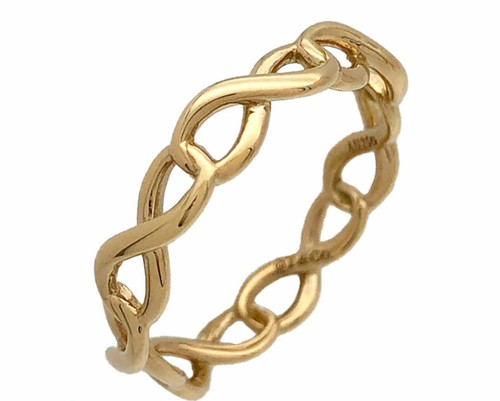 Bague tiffany en or - &,