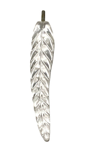 Pampille feuille cristal - feuille,