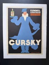 Lithographie Cointreau Cursky