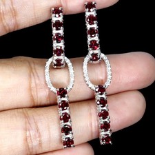 925 Argent Sterling Boucles