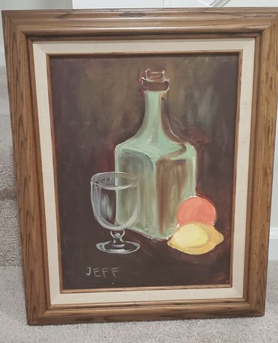 Vintage framed fruit - vintage,