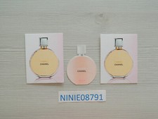 LOT 3 Carte Parfumée CHANEL chance Fragrance carte publicitaire chance