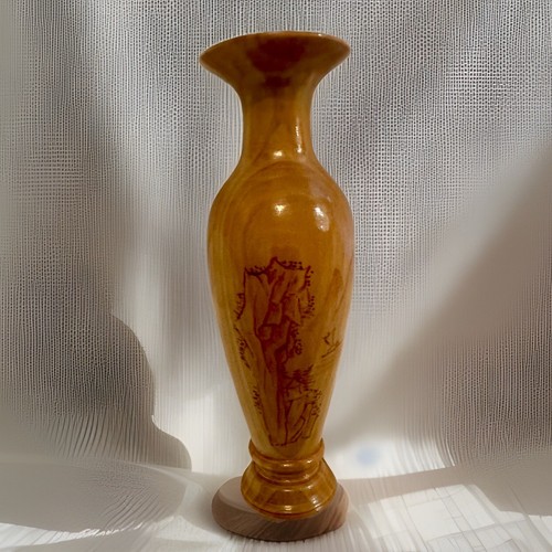 Hand crafted tooled stained - crafted,