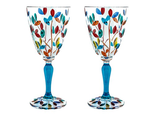 Paire murano vin verres - de,