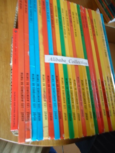 Lot tintin herge - bd,