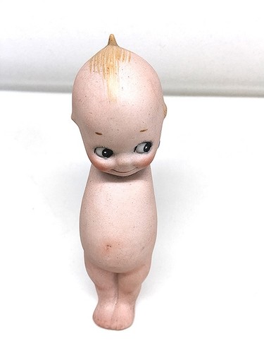 Vintage bisque kewpie doll - doll, no