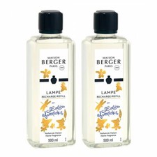 lot de 2 parfums lampe berger