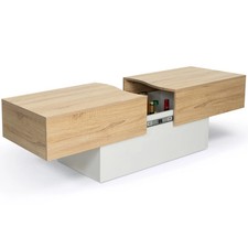 Table basse coulissante