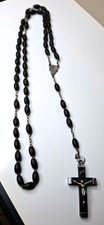OLD ROSARY in black wooden