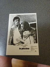Carte Postale - Romy Schneider / Alain Delon - La piscine - Comme Neuve