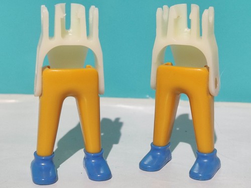 Playmobil jambes orange - playmobil,