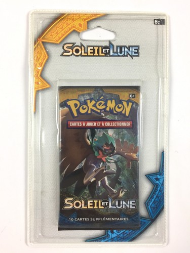 Booster pokemon soleil - booster, et