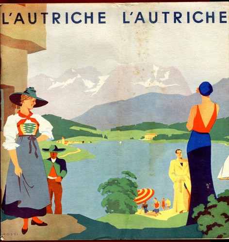 Ancien guide touristique - ancien,