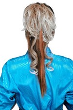 Postiche Scrunchy Cheveux Rose