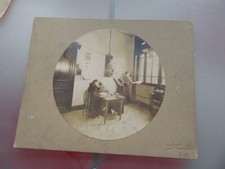 GRANDE PHOTOGRAPHIE TELEPHONE TELEPHONIE 1910 phone