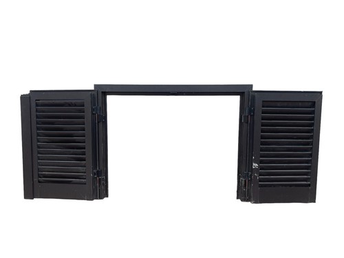 Volet aluminium noir - volet, en