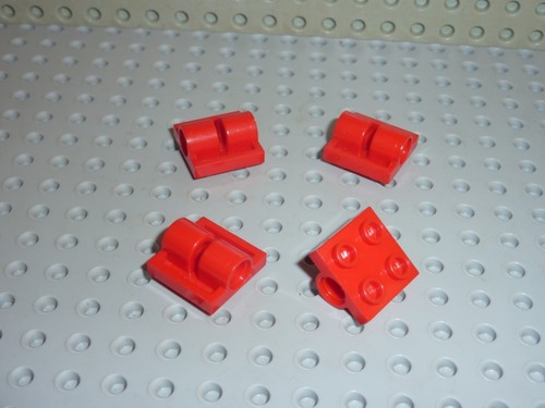 Red lego plate réf - lego, 2817