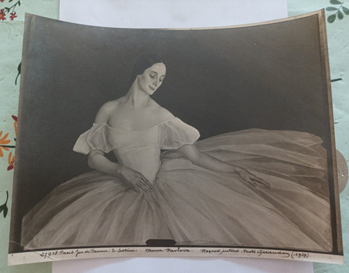 Ancienne photo anna pavlova - ancienne,