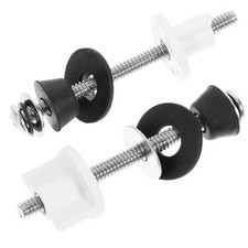  2 Pcs Universal Toilet Kit De Fixation Pour Abattant Wc Boulons Toilettes Siège