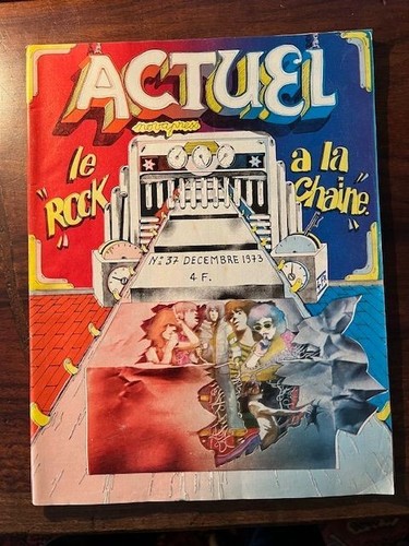 Actuel dec 1973 le - n°37/dec, rock