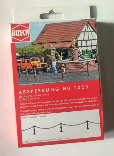 Busch 1023 chaines poteaux - et,