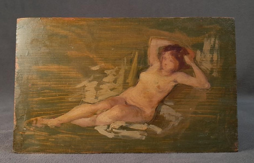 Tableau ancien huile portrait - ancien,
