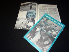  CONTINENTAL CIRCUS ! agostini dossier presse cinema grand prix motos 1971 