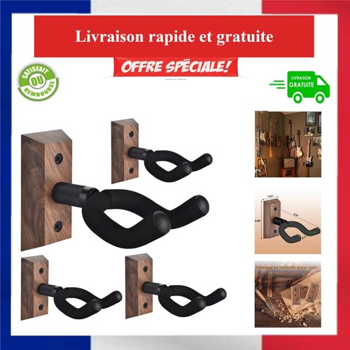 Support guitare mural dommi - guitare,