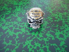 bague chevaliere cygle harley davidson motor cycles skull bikers rock