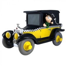 FRANQUIN TIRELIRE GASTON LAGAFFE TAXI FIAT 15 cm PLASTOY IN STOCK