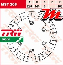 Disque de frein Avant TRW