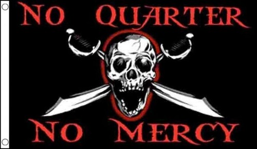 Drapeau pirate quarter no - pirate,