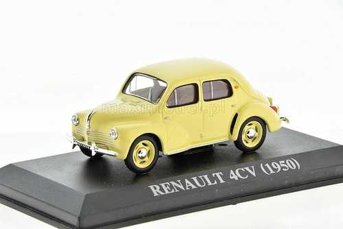 Renault 4cv cream - renault, 1/43
