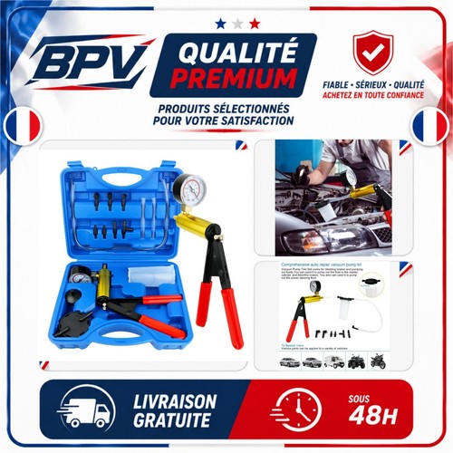 Pompe vide purgeur de - à,