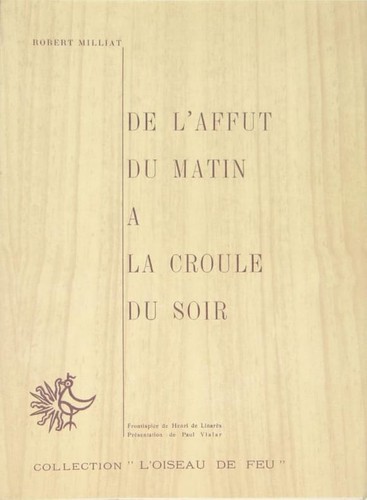 Milliat robert affût - milliat, de