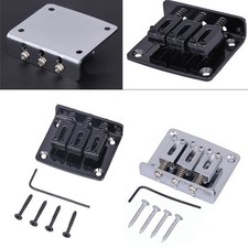 Pont de guitare électrique en alliage de zinc 3 cordes pour boîte à cigares a