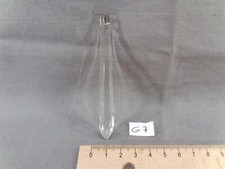 Pampille en verre ( 1 ) forme