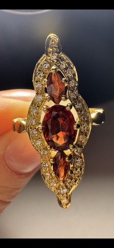 Bague carats 750 - bague, 750/1000