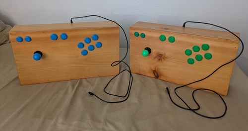 Custom wood arcade sticks - custom,