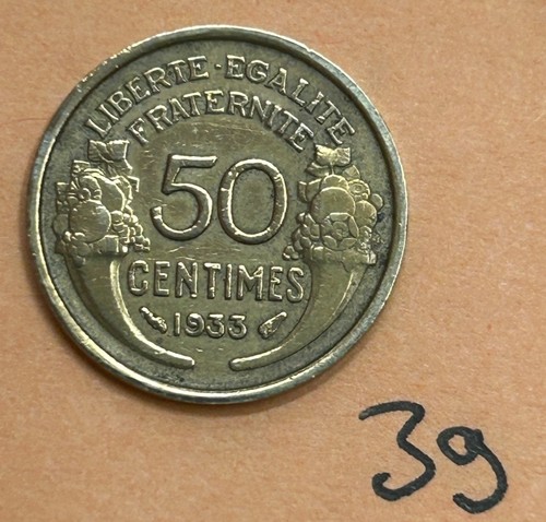 Pièce centimes morlon - de, 50