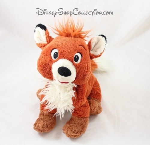 Peluche renard rox disneyland - rox,