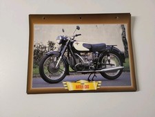 Ratier C6S 1962 carte Fiche Motos Passion Édition Atlas