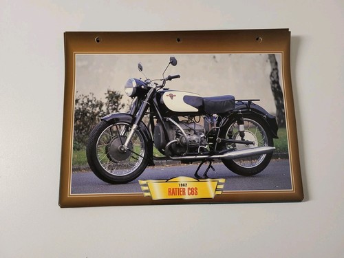 Ratier c6s 1962 carte fiche - c6s,
